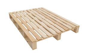 Łóżko z palet 201x141x21 mm, nowe